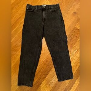 Abercrombie & Fitch Women's Black Straight Leg Jeans